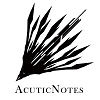 AcuticNotes